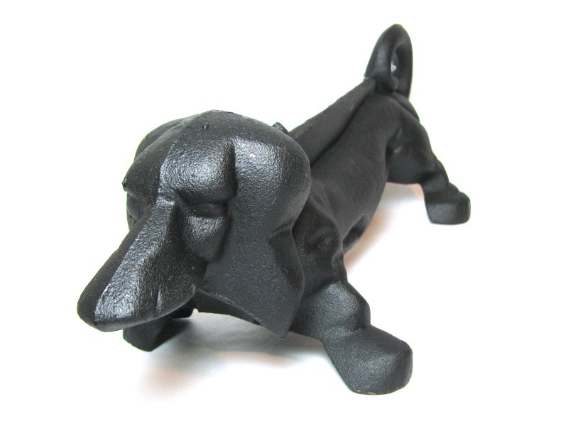 Upper Deck Iron Dachshund Boot / Shoe Scraper - Image 3